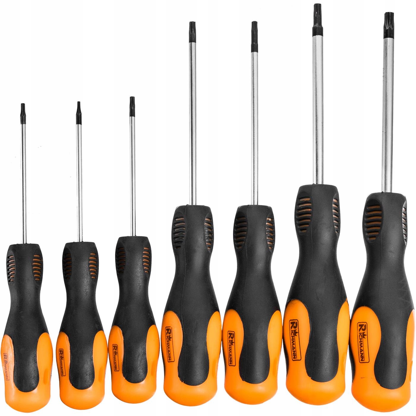 

Zestaw Śrubokręty Wkrętaki Torx T6-T30 Magnes 7SZT