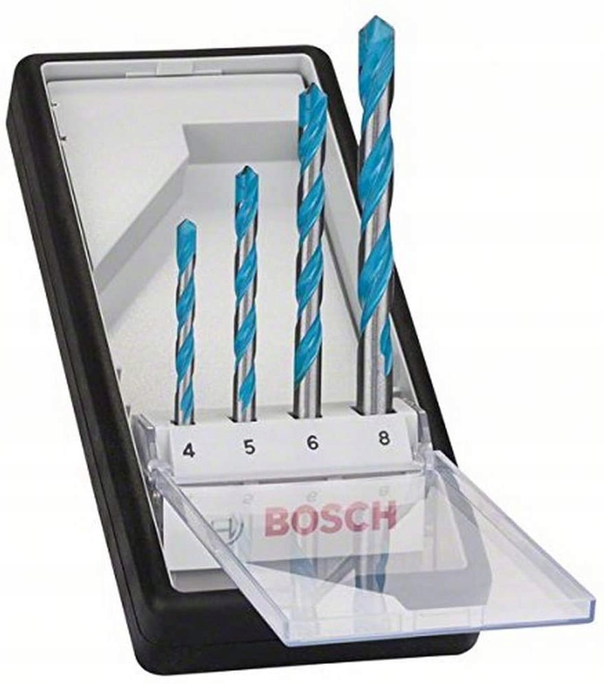 

Bosch Zestaw wierteł wielozadaniowych 4/5/6/8 4szt