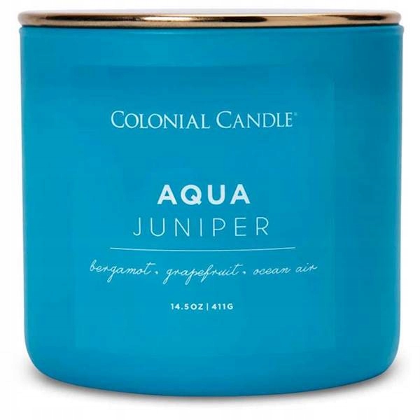 Vonná svíčka Pop Of Color Aqua Juniper 411 g