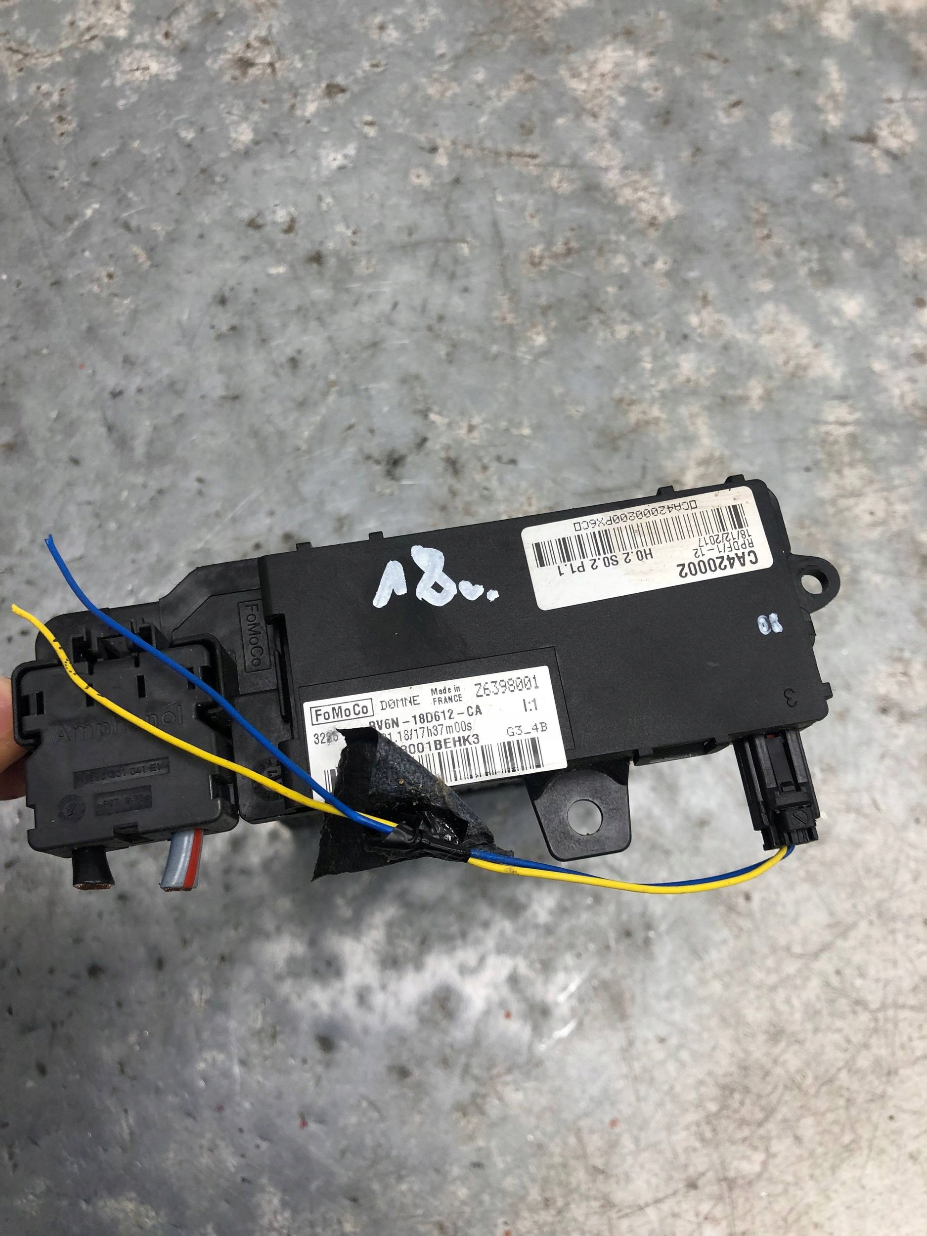 heater electrical FORD KUGA MK2 LIFT BV6N-18D612-CA