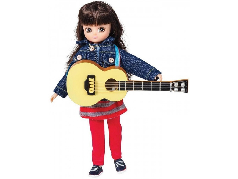 Lalka Lottie z gitarą - gitarzystka Wiek dziecka 3 lata +