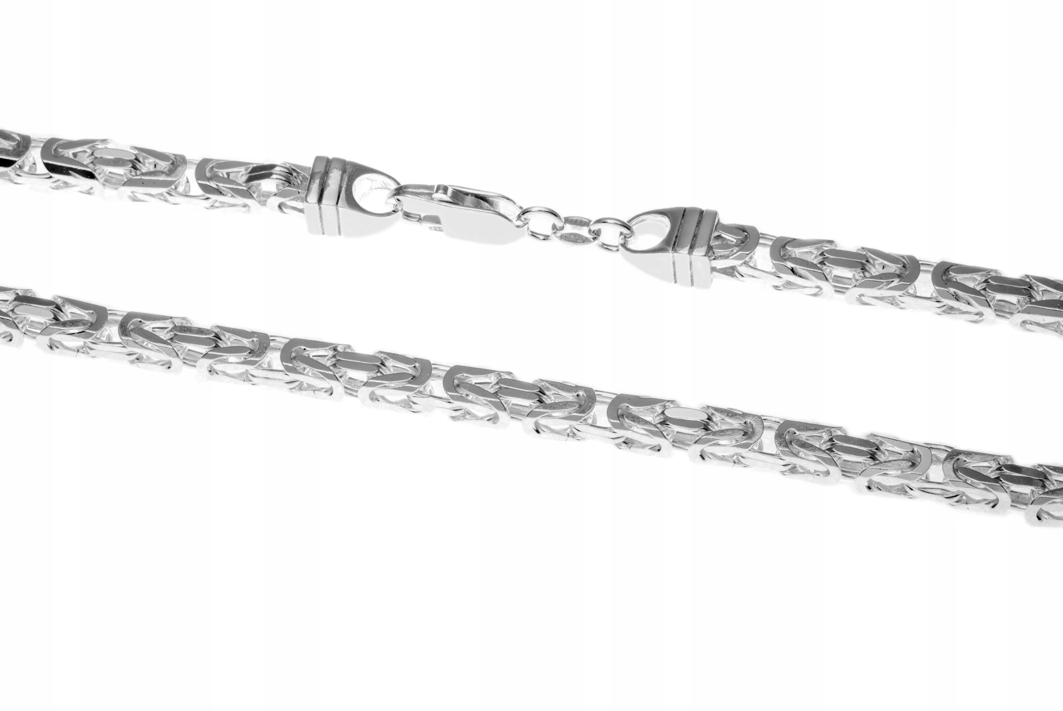 Stříbrný Řetízek Královský Byzantýna 55 CM 4,3 MM Dárek