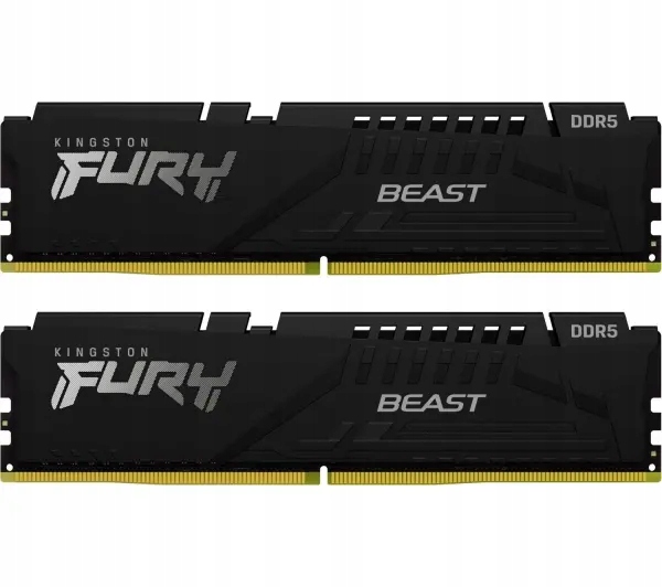 Pamięć Ram Kingston Fury Beast DDR5 16GB (2 x 8GB) 6000 CL36 Czarny