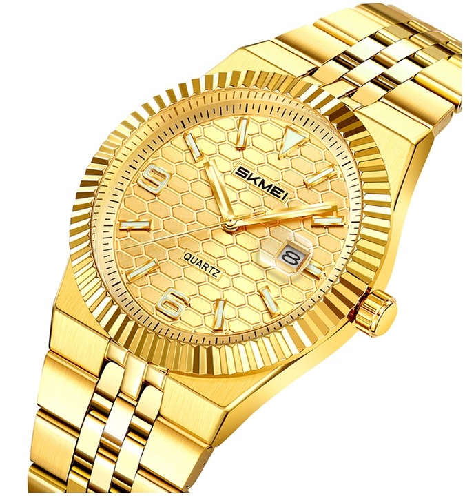 Zegarek męski Skmei skm.126561b.mn bransoleta analogowy datownik