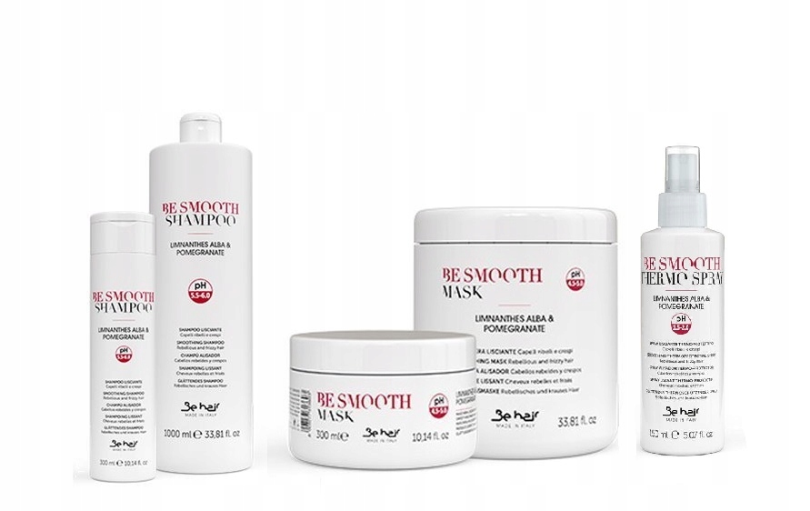 BE HAIR BE SMOOTH Spray thermo wygładzenie 150ml Opakowanie spray