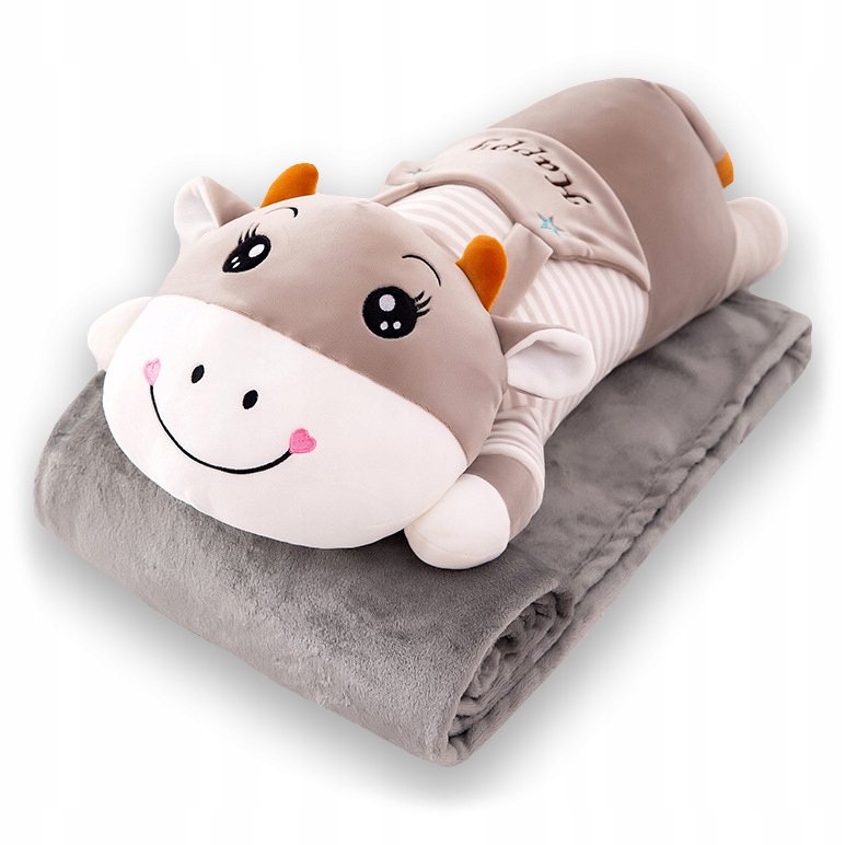 

Koc 100x160 z Poduszką Maskotką Mikrofibra 27