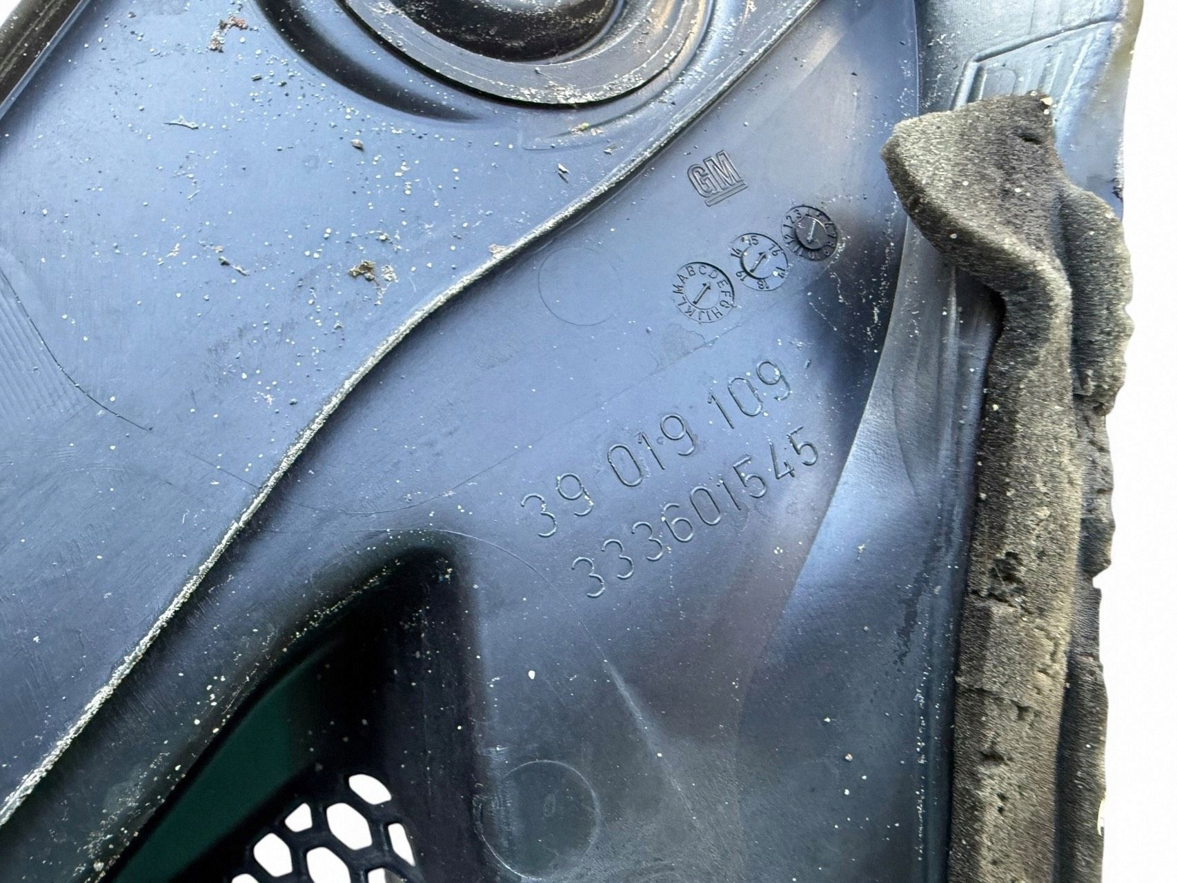 torpedo upper EUROPA Opel Astra K V 39019109