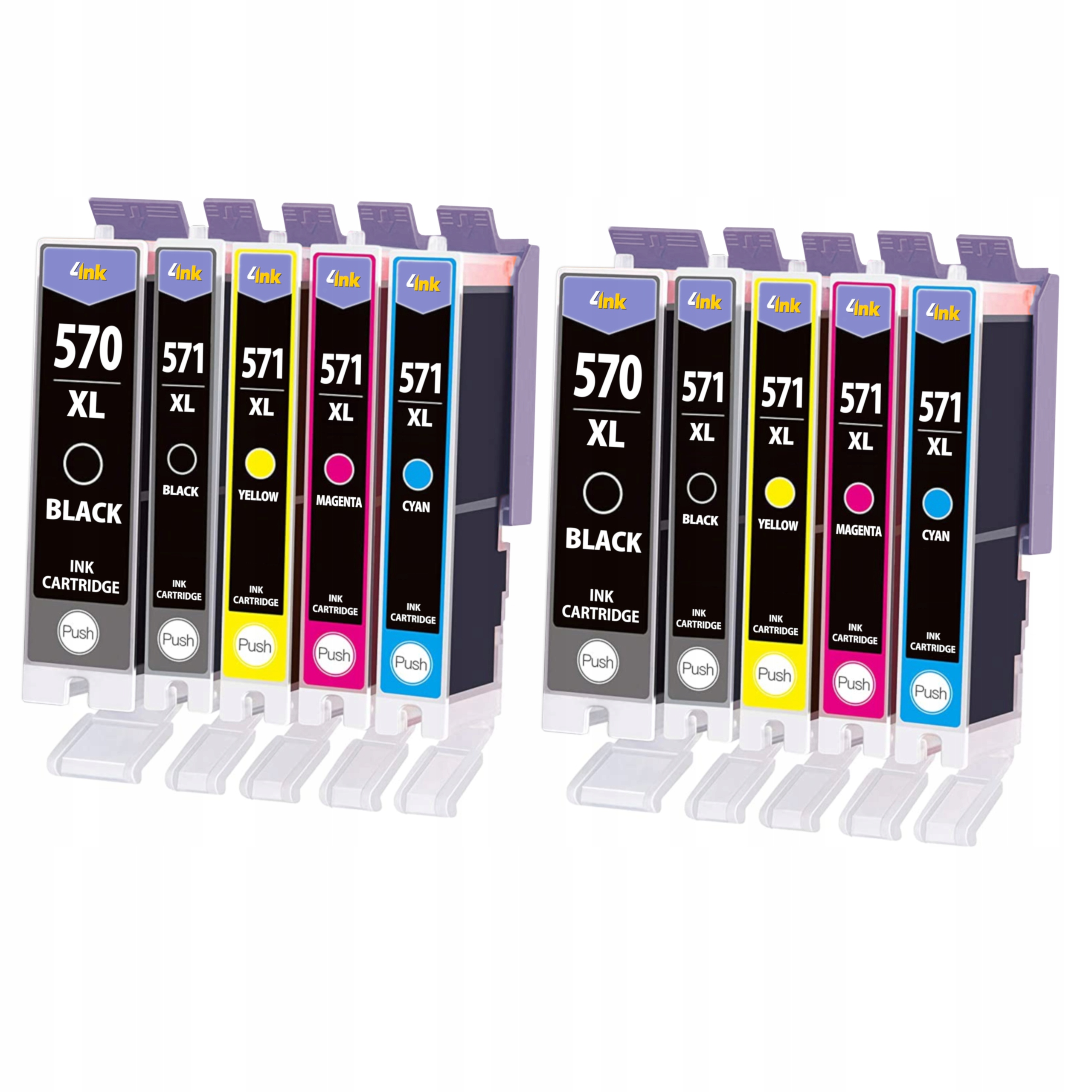

10x Tusze XL Do Canon Pixma MG5750 MG6850 MG7750