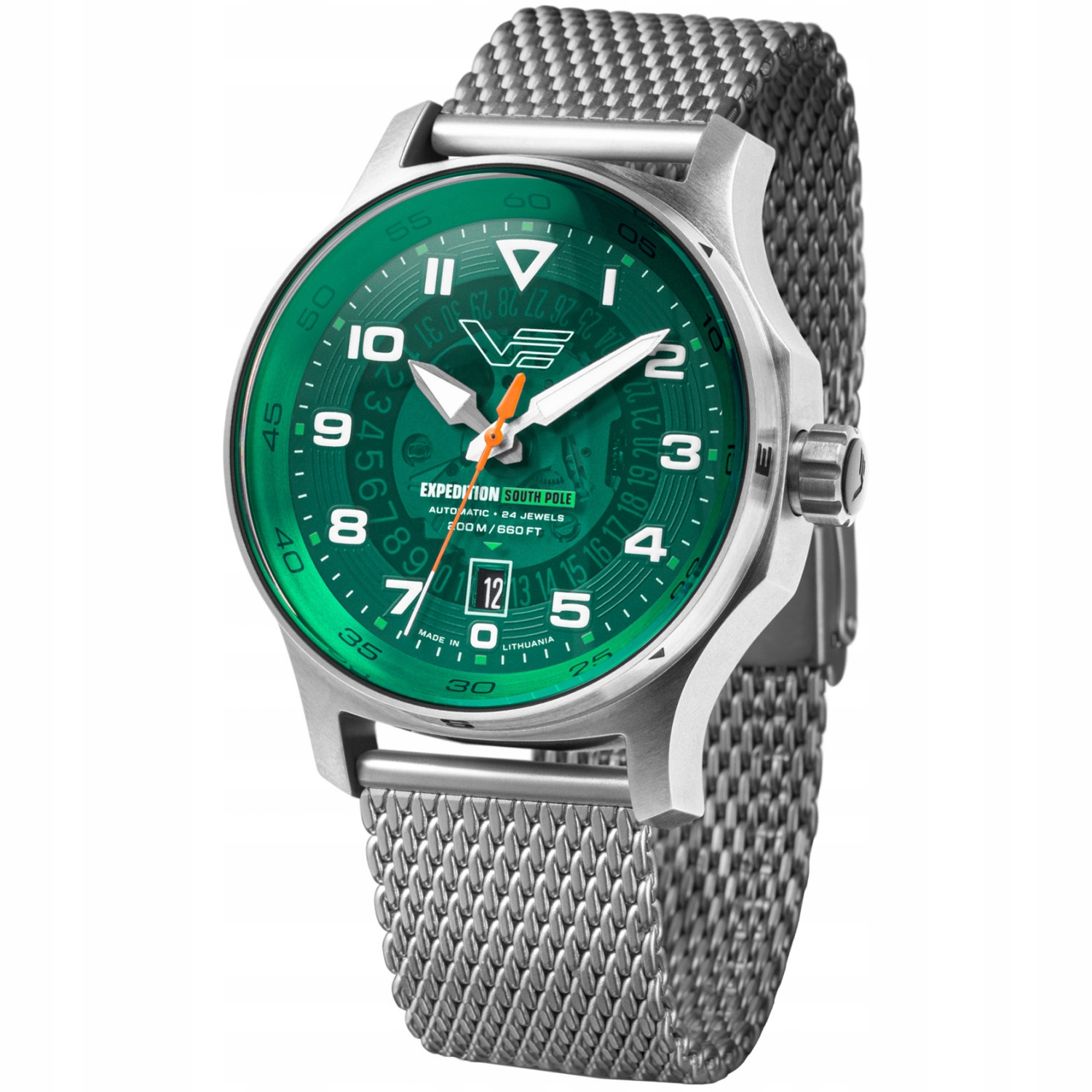 Pánské Hodinky Vostok Europe NH35A-592A759BM stříbrný pásek