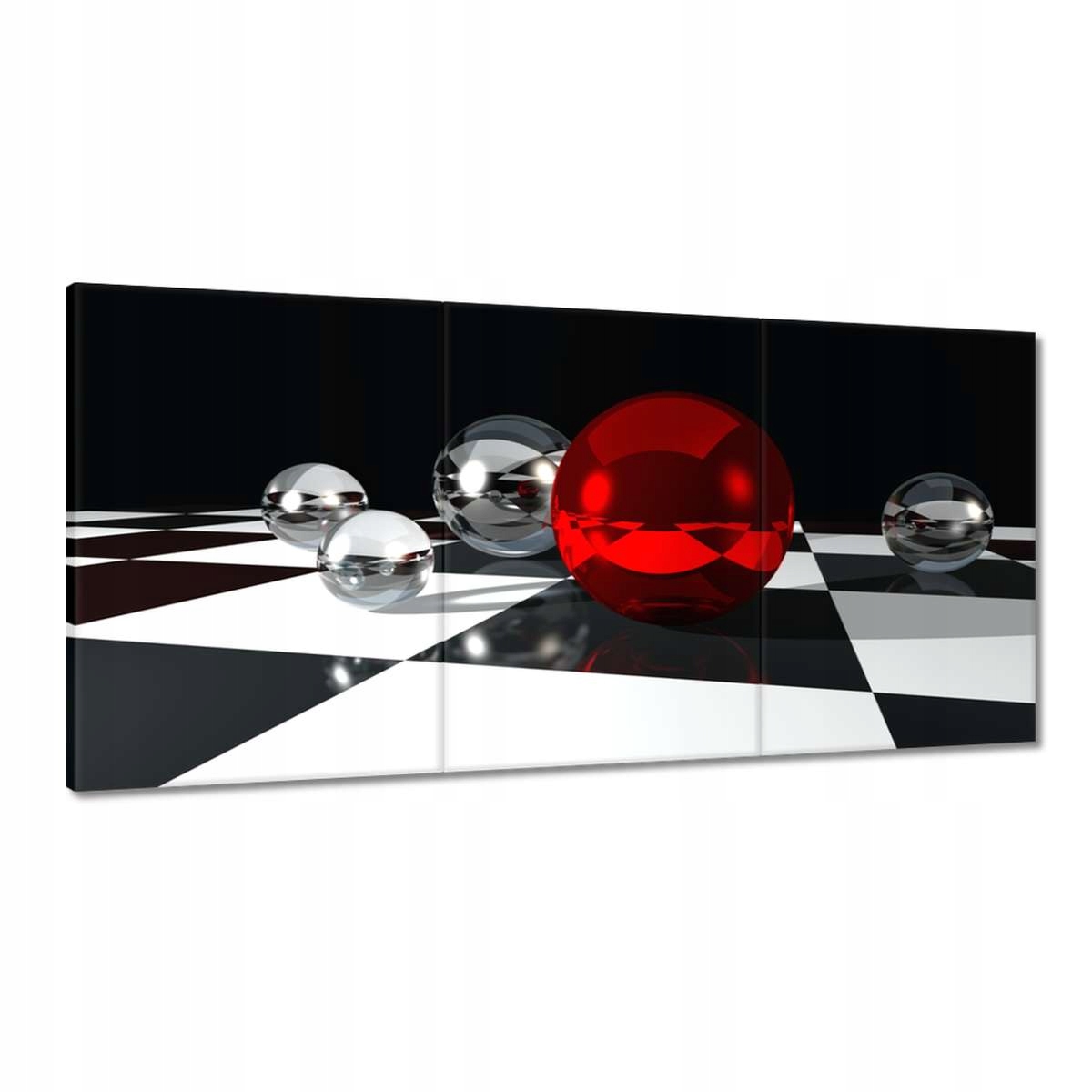 Obrazy 180x90 Guľôčky na mriežke