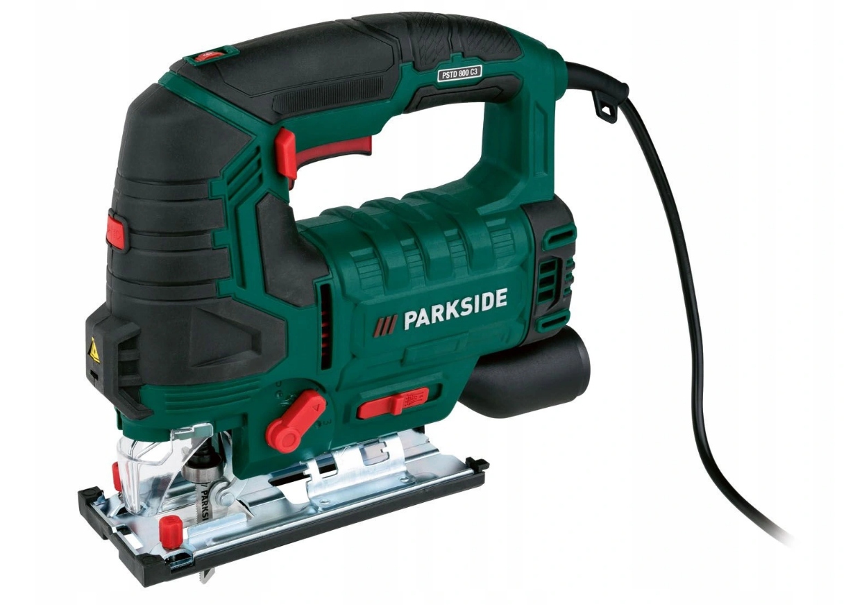 Лобзик Parkside PSTD 800 C3 800w + пильні диски