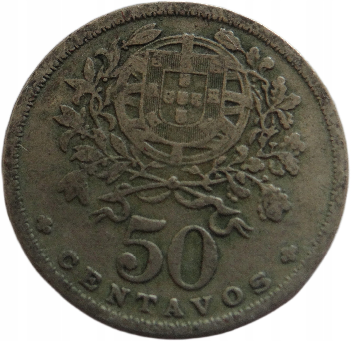 [D0909] Portugalia 50 centavos 1944