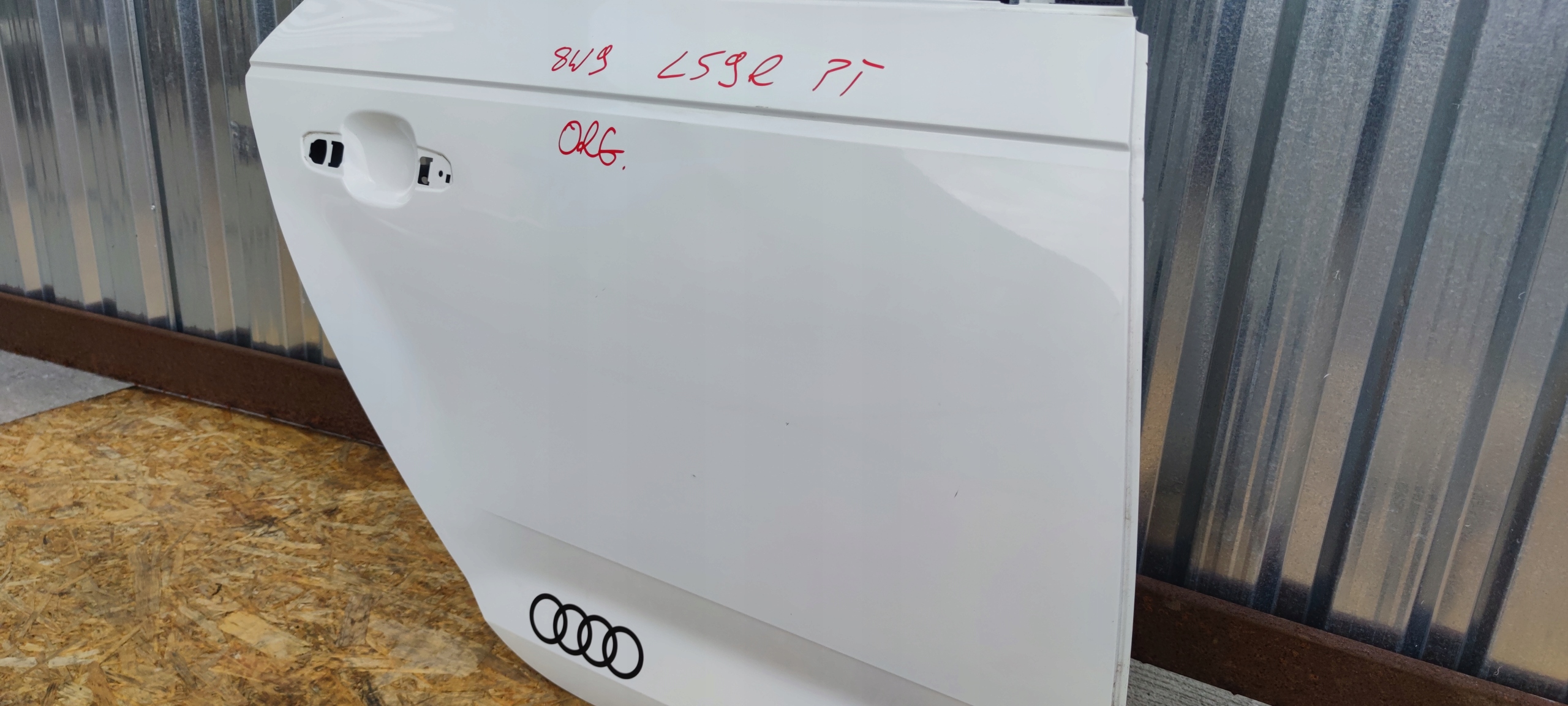TÜR RECHTS HECK AUDI A4 B9 LS9R AVANT / KOMBI ORG