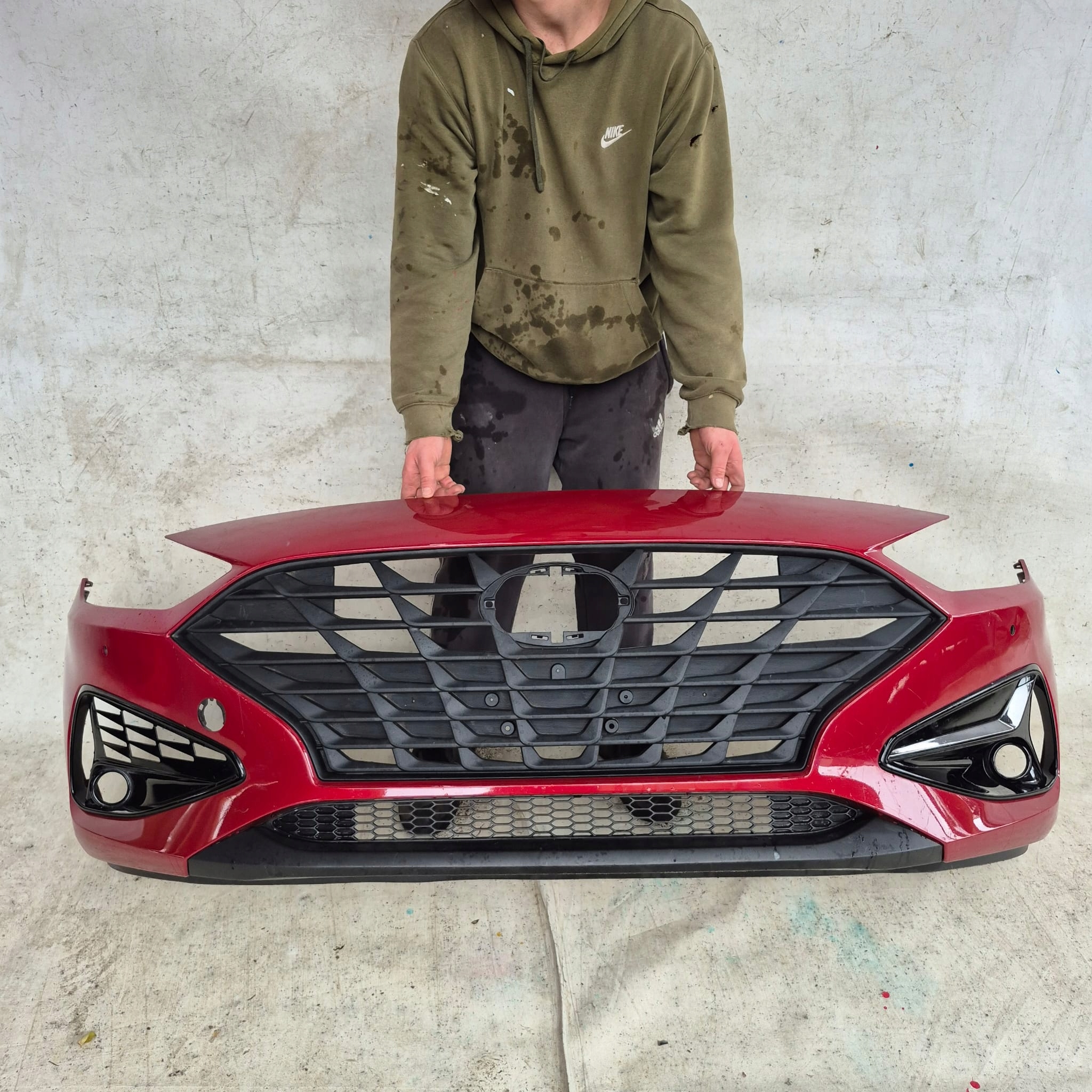 HYUNDAI I30 III 3 LIFT 20- bumper front front PDC