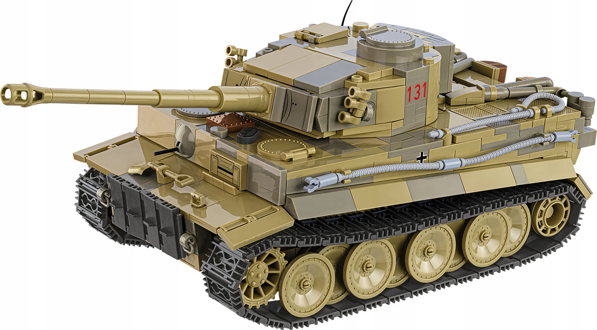 KLOCKI COBI 2588 czołg Panzer VI Tiger no131HC WW2 1275 El. Tygrys EAN (GTIN) 5902251025885