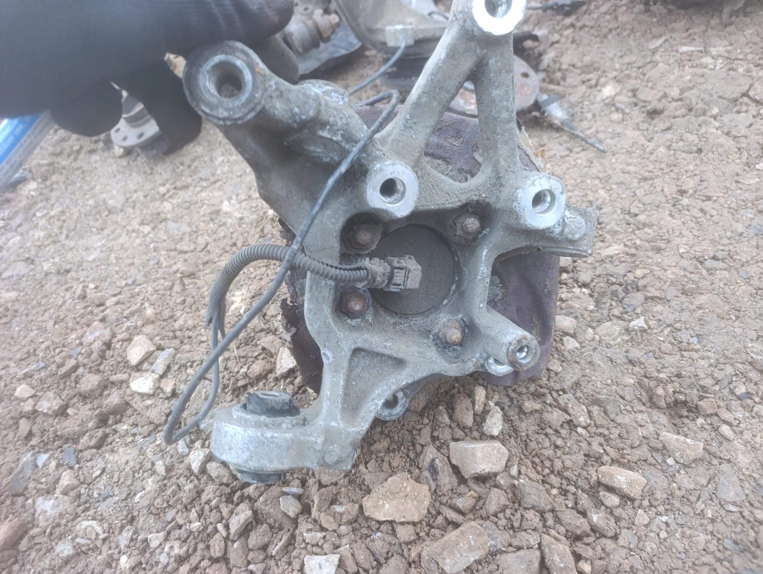 swing left rear part left rear aluminium opel vectra c