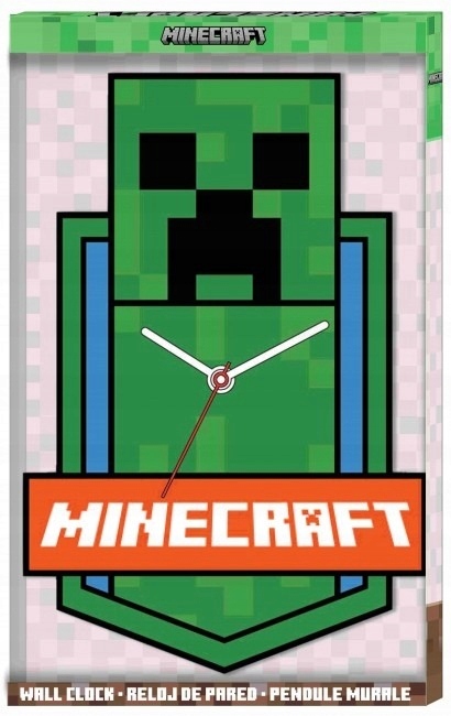 Nástenné Hodiny XL Minecraft