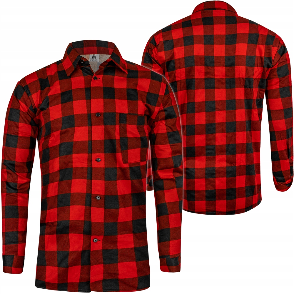 

lekka Koszula Flanelowa Polska 100% bawełna r. L