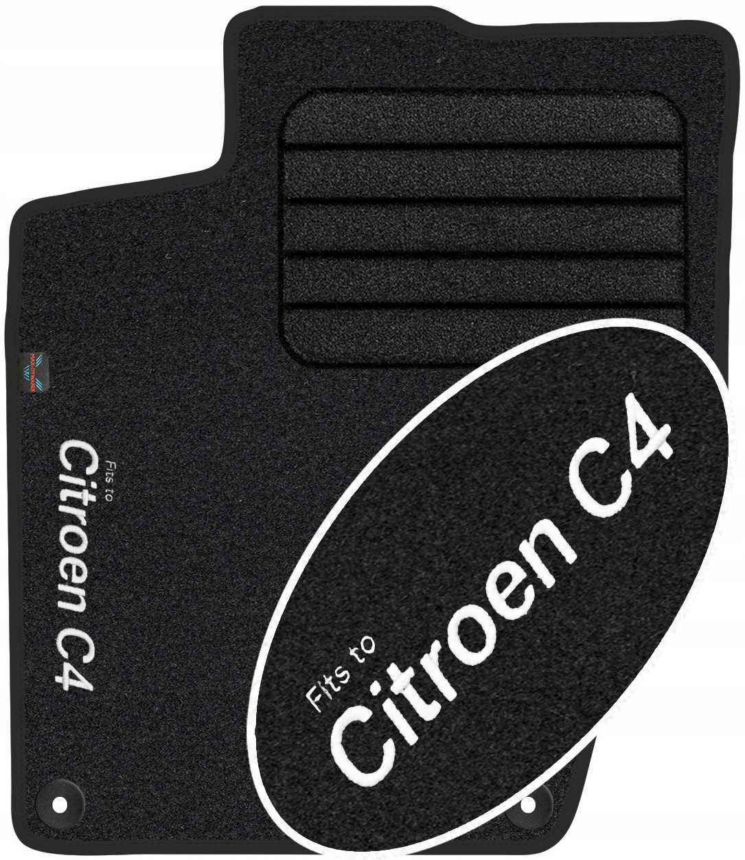 

Citroen C4 II 2010-2018 Dywanik z Haftem