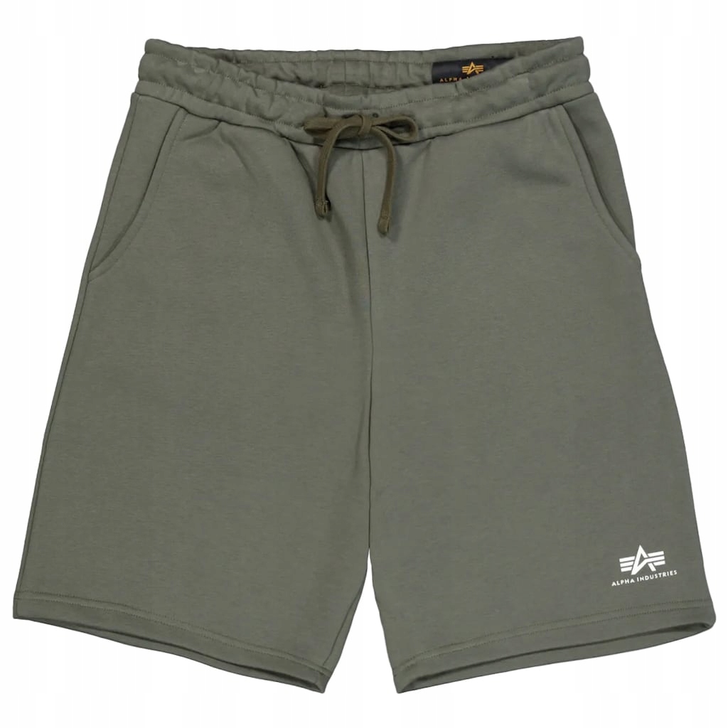 Kraťasy Alpha Industries Basic Small Logo II Short Dark Olive XXL