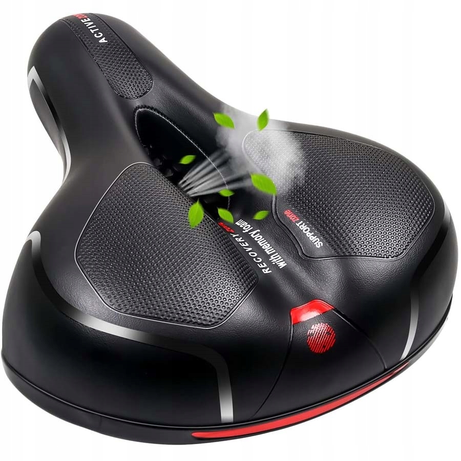 SIODEŁKO ROWEROWE DAMSKIE MĘSKIE SIODŁO ROWEROWE DO ROWERU Z AMORTYZATOREM Kod producenta GX-S9