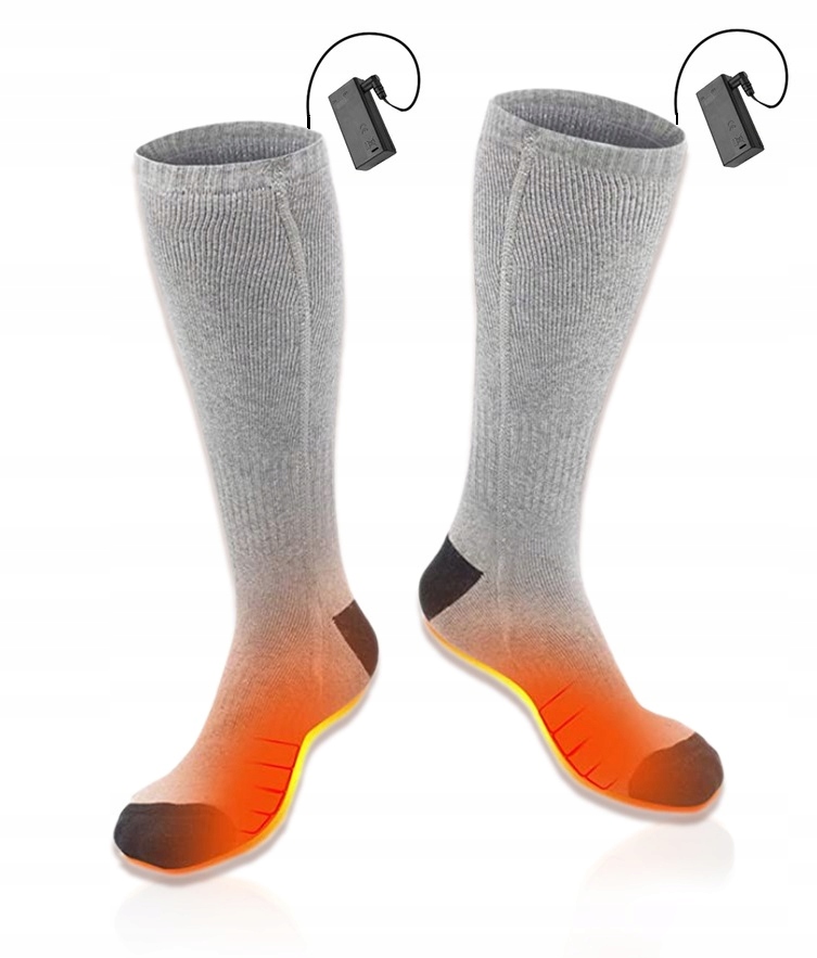 Vyhřívané Ponožky S Bavlněnými Návleky