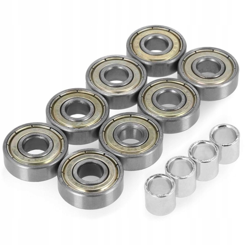 Łożysko ABEC-7 CHROM do hulajnóg łyżworolek 22 mm Kod producenta SP-831380