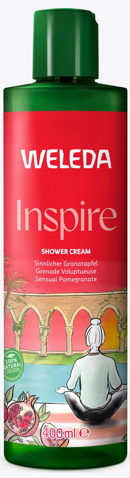 Weleda Inspire Sprchový Krém S Granátovým Jablem (sprkový Krém) 400 ML