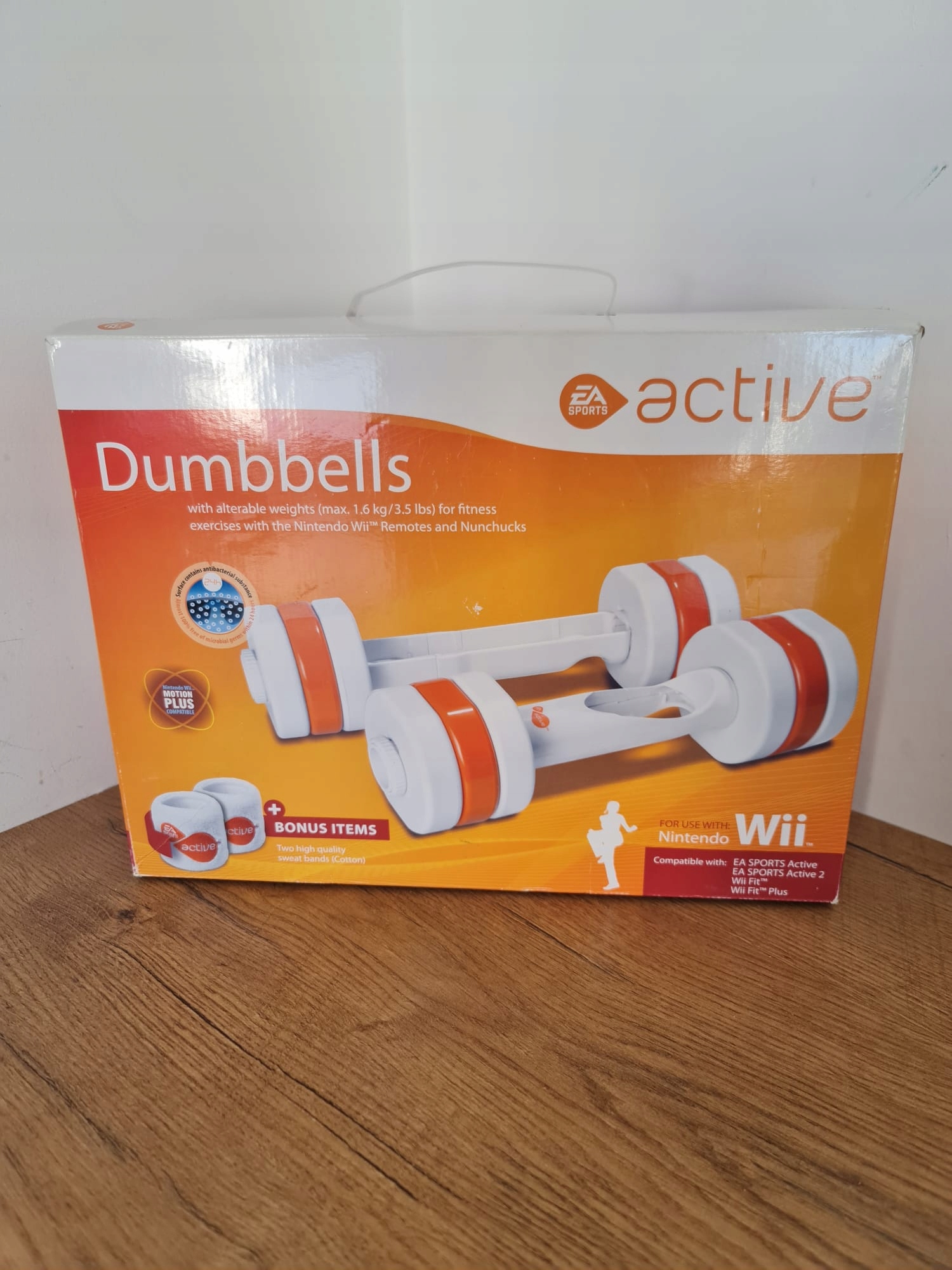 Dumbbells EA active Nintendo Wii