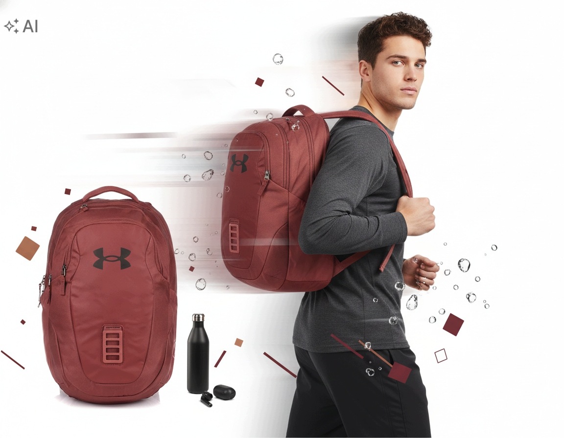 Plecak Under Armour Gameday 2.0 Sportowy Szkolny Czerwony 33L Duzy Uniseks