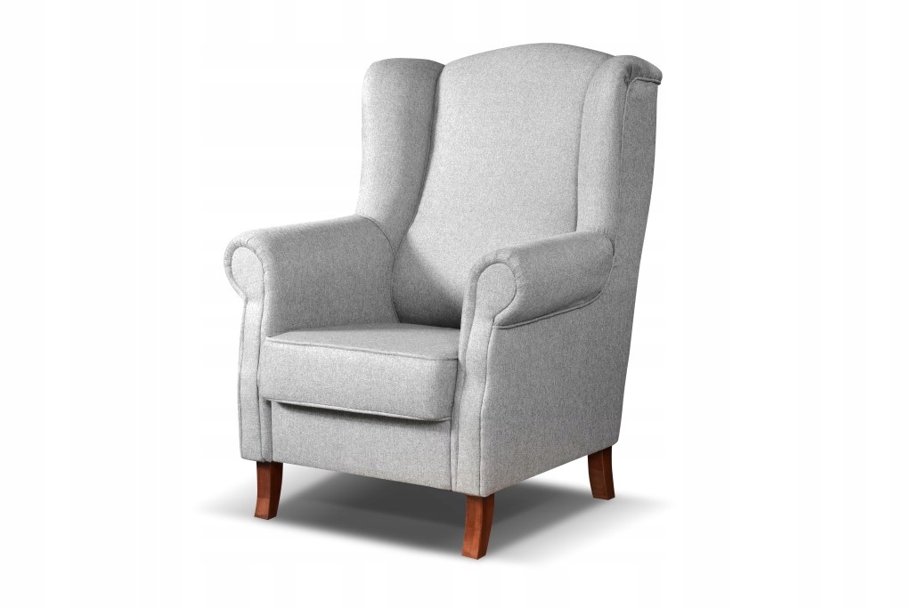 Fotel Skandynawski w stylu tradycyjnym uszak retro Marka I-Mebel