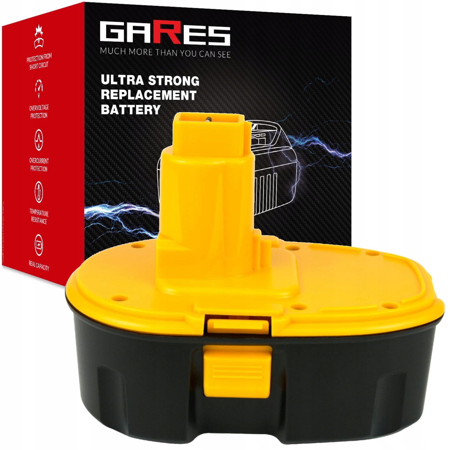 Baterie Akumulátor pro Dewalt DC987KA DC988KA DC410 18V 3Ah