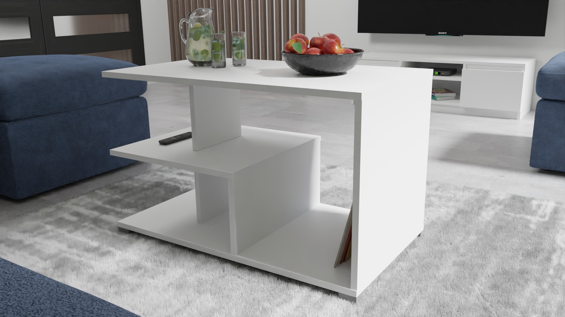 STOLIK KAWOWY ŁAWA TEXAS BIAŁA PŁYTA 18 mm Kod producenta TEXAS