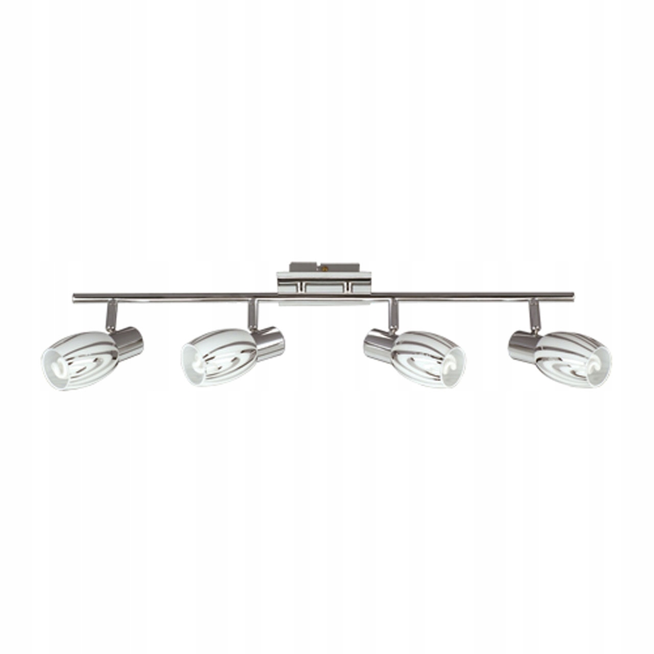 Stropní a nástěnná osvětlovací lišta pro 4 stínidla Ideus