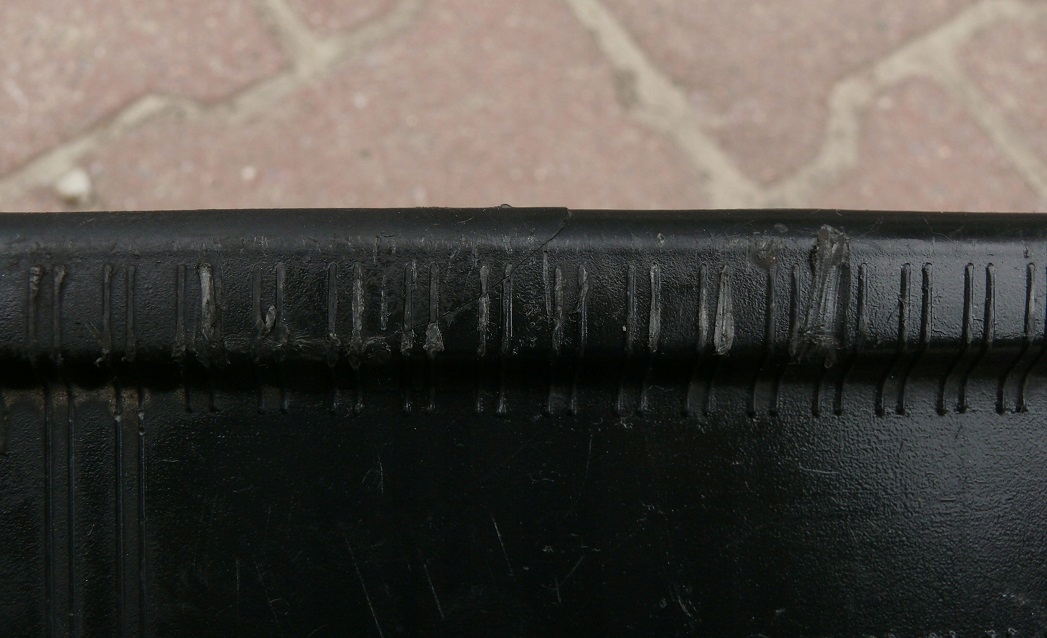 cover moulding of the threshold boot MERCEDES W140