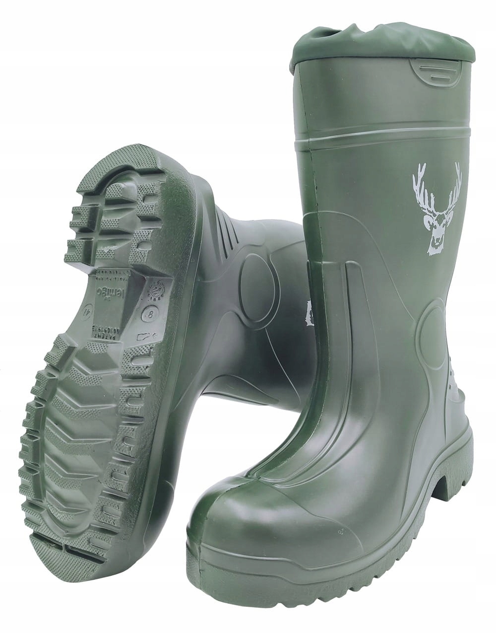 KALOSZE MĘSKIE MYŚLIWSKIE OCIEPLANE HUBERTUS 42 Materiał zewnętrzny pianka EVA