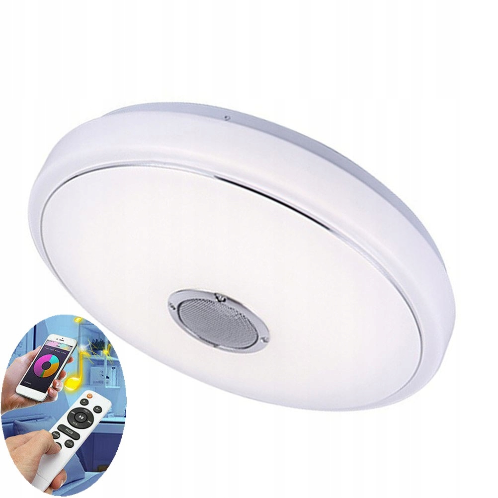 Stylová Hudební Led Lampa Bílá Do Dětského Pokoje