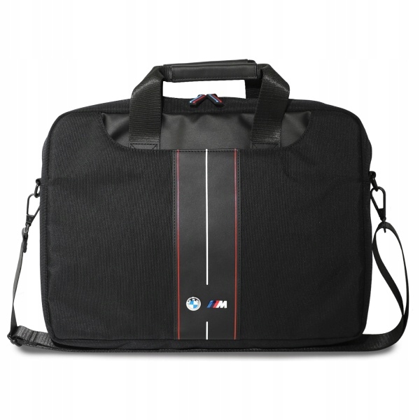 Taška Bmw BMCB15COMPVSKR 16" černá/black Nylon Red Stripe