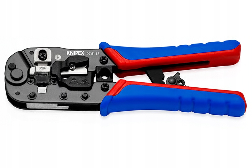 Krimpovací kleště RJ45 8P Knipex pro konektory typu Western
