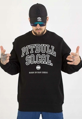 Mikina Pit Bull Bez Kapuce Cal černá