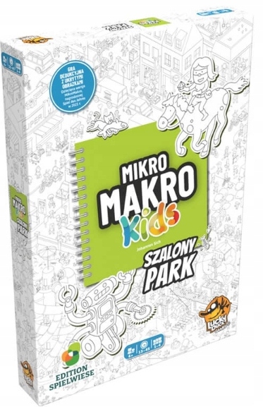 Gra Kooperacyjna planszowa MikroMakro: Kids Szalony Park 52479