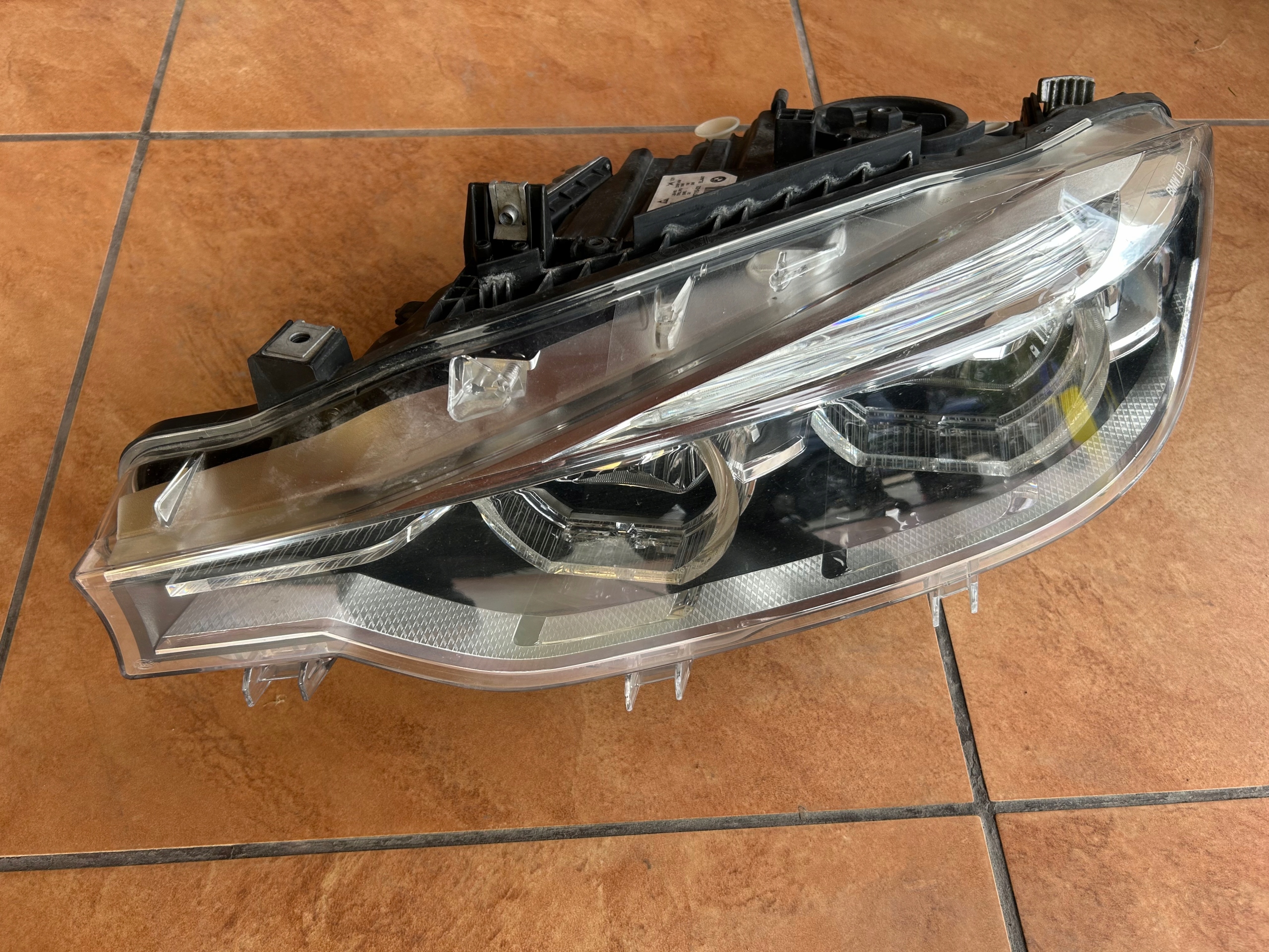 BMW F30 F31 LIFT Lampa Reflektor FULL LED Kompletna Lewa USA 8738715 Moduły
