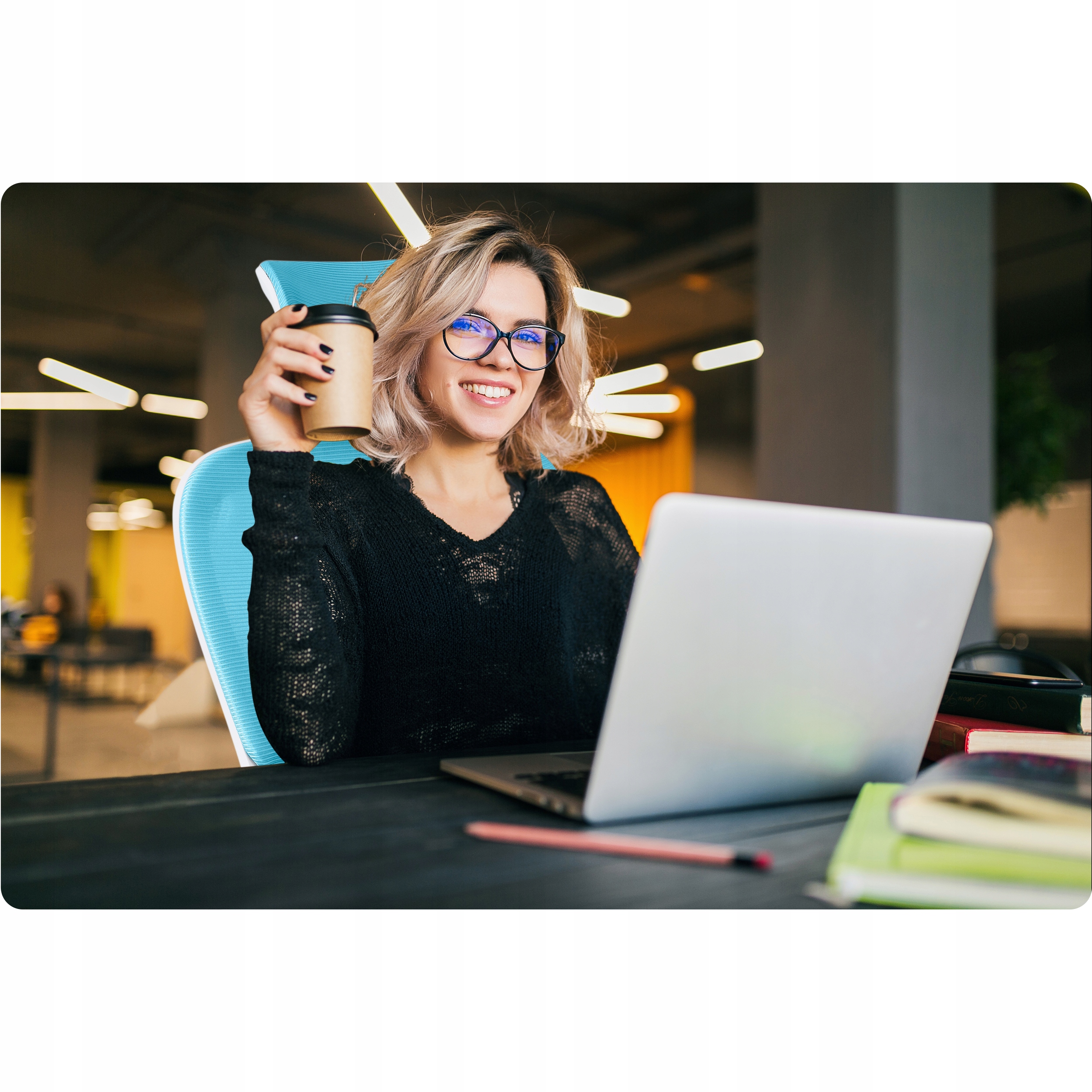 FOTEL BIUROWY OBROTOWY ERGONOMICZNY KRZESŁO BIUROWE OBROTOWE MIKROSIATKA Kod producenta 240703