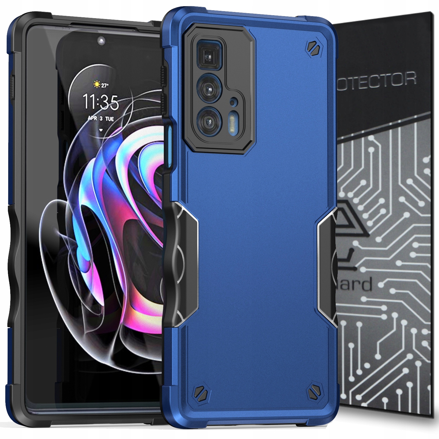 

Case Etui Pancerne+szkło do Motorola Edge 20 Pro