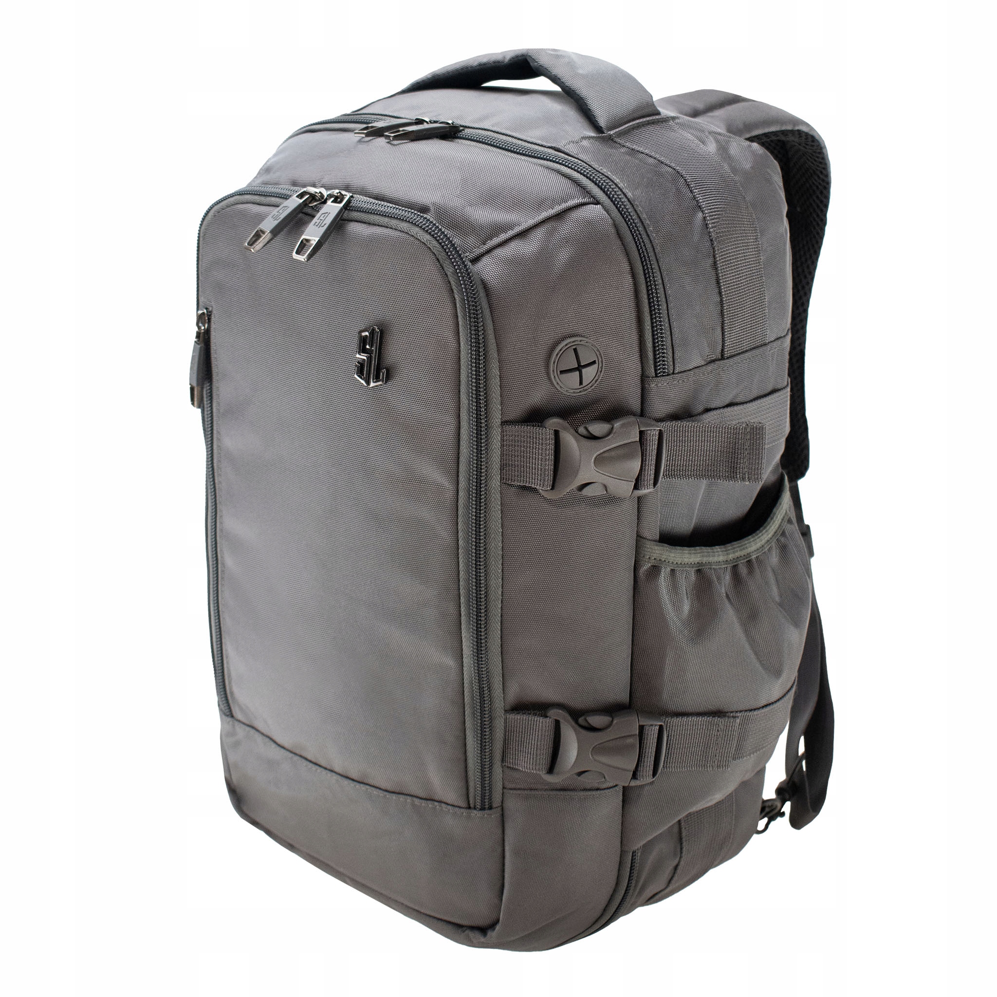 Plecak kabinowy do samolotu Semi Line P8298-5 grafitowy lekki Wizz Air