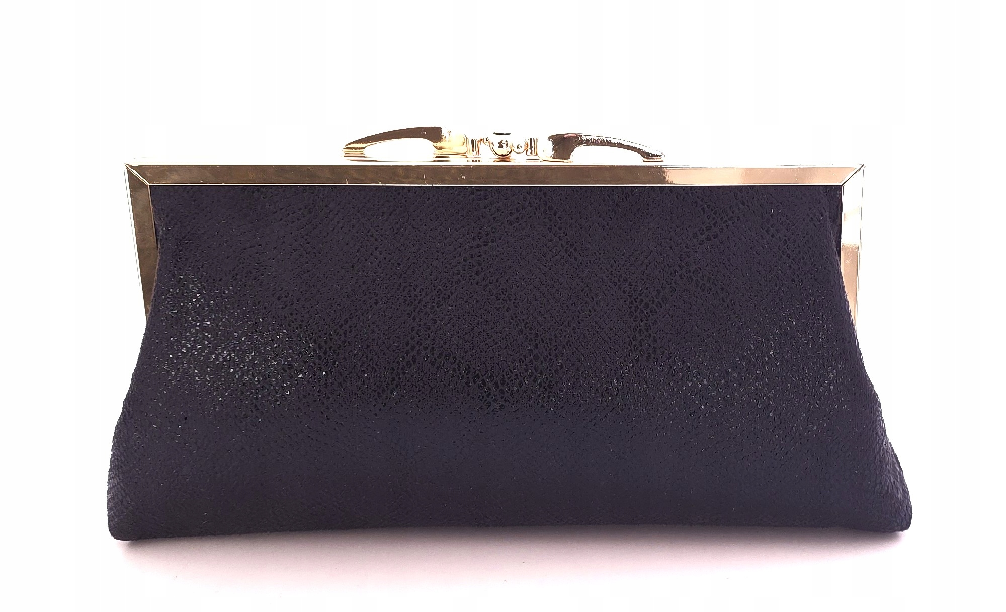 Večerní dámská kabelka na řetízku černá Tom&Eva 19G-2813#