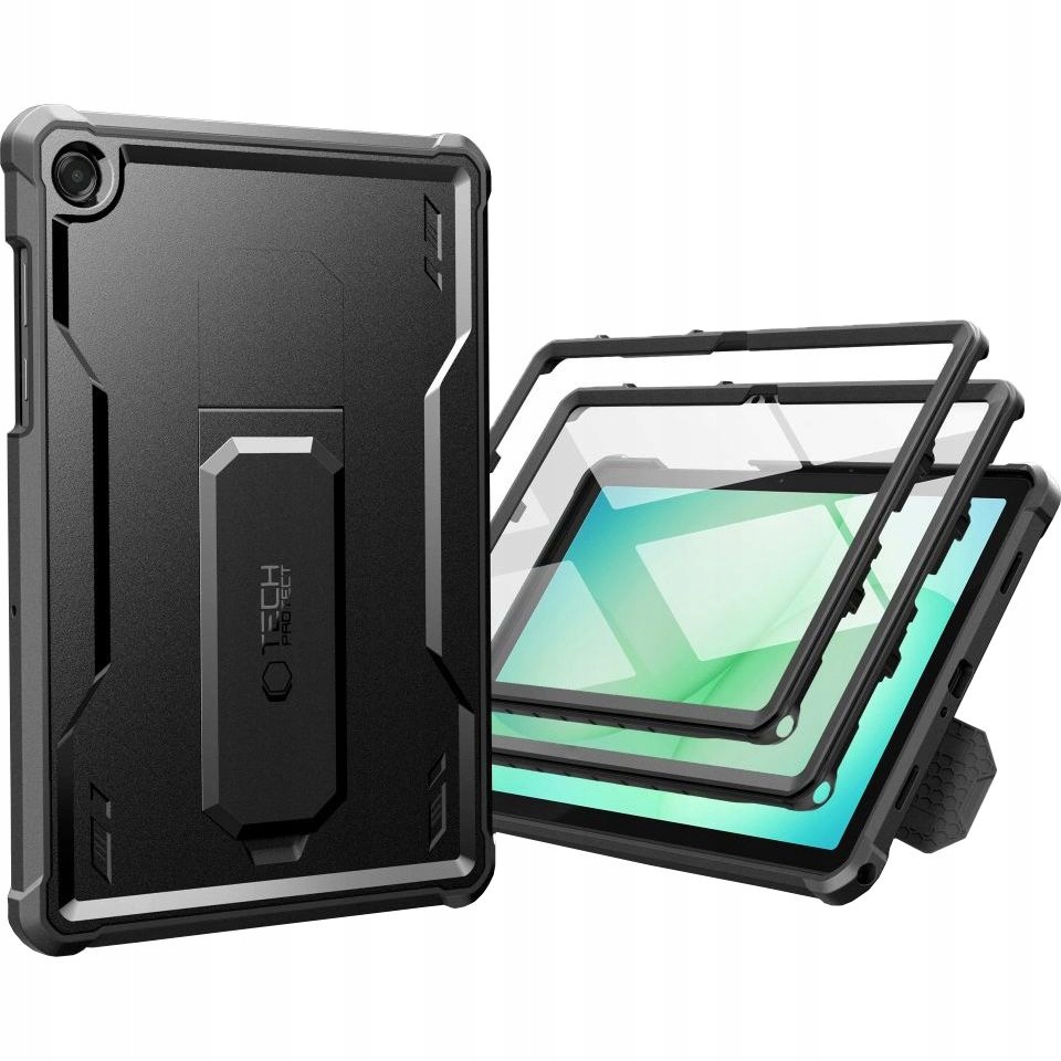 Etui pancerne z osłoną ekranu Tech-Protect do Galaxy Tab A11 Plus A9 Plus