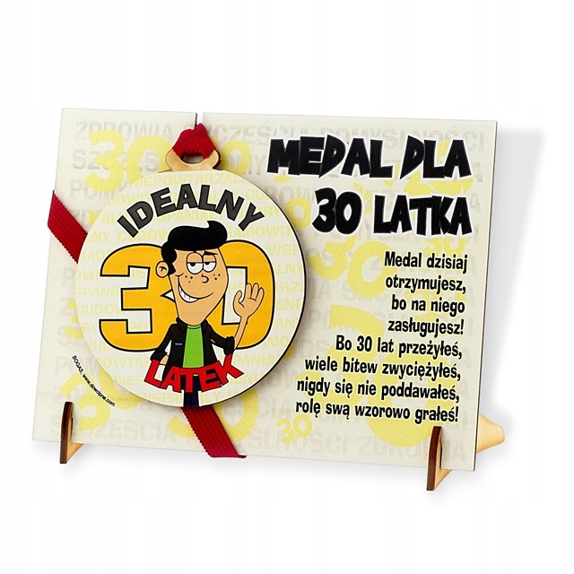 

Fantastyczny na 30 urodziny dla Męża