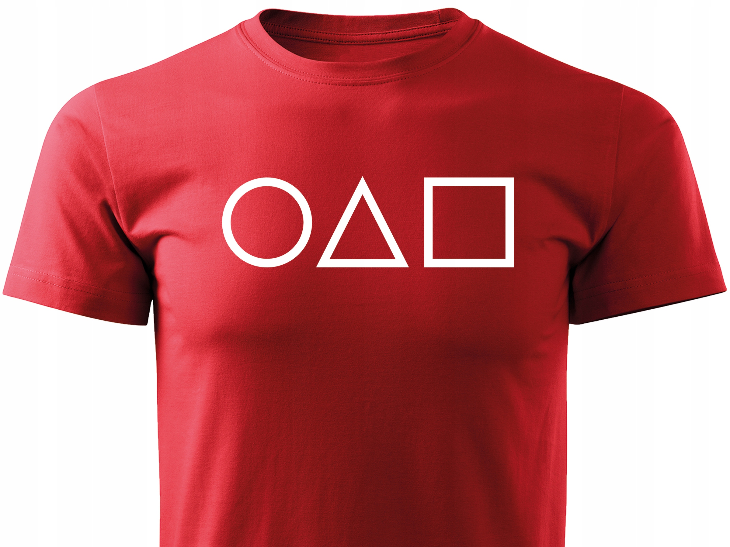 

Koszulka T-shirt - nadruki z serialu Squid Game