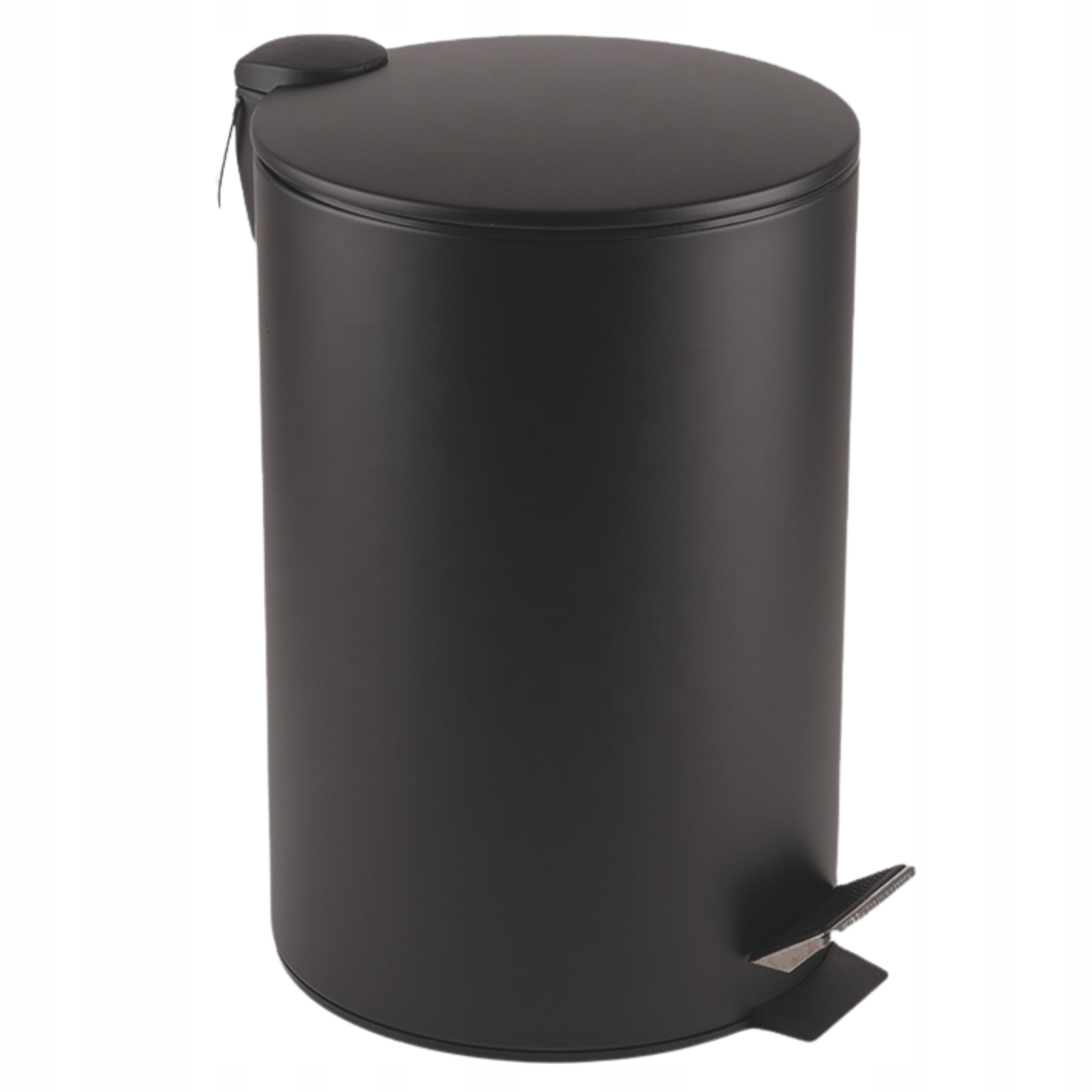 Odpadkový koš s pedálem 20 l Nerezová Ocel Černá Matná Borg Hygiene